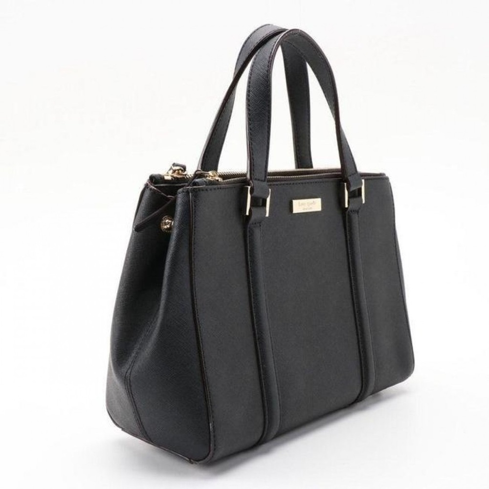 KATE SPADE Newbury Lane Small Loden Black Leather Crossbody Bag